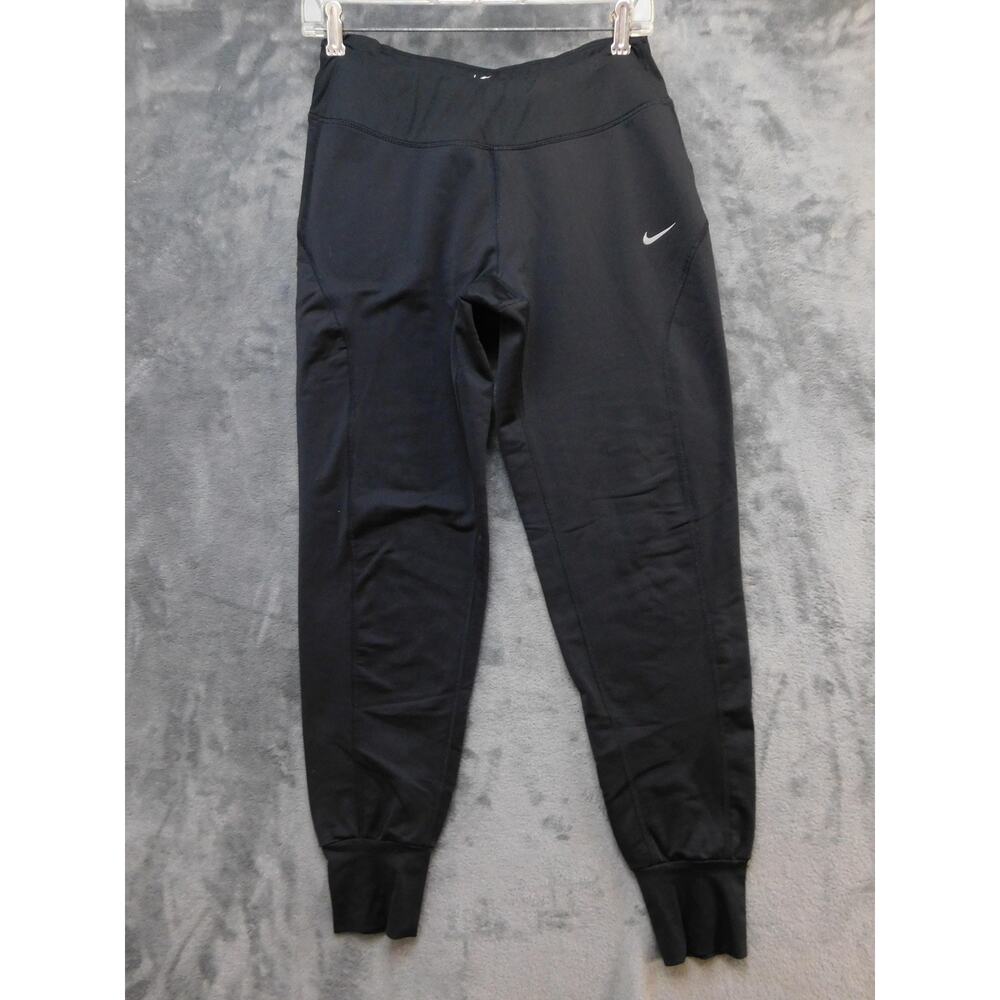 Nike Dri-FIT Pants Mens Small Black Running Leggings Joggers Gym 686925-010
